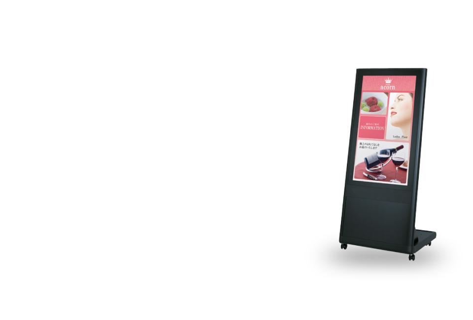 DEGINTAL SIGNAGE×DESIGN 注目のデジタルサイネージと魅力的なデザインコンテンツで効果的なアピールを RAPT SYSTEM ラプトシステム
